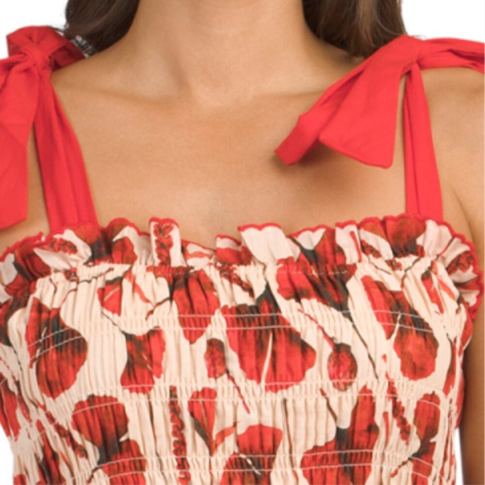 EN SAISON Josie Flower Tie Dress - Picture 3 of 5